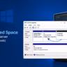 move unallocated space windows server