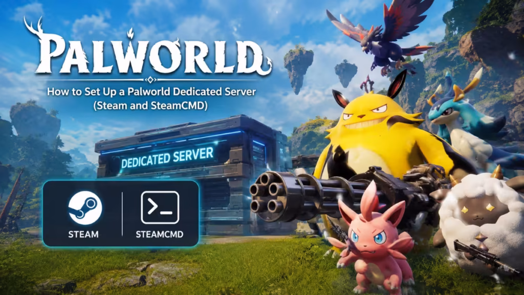 Palworld dedicated server setup