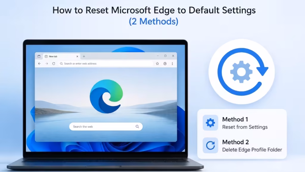 reset Microsoft Edge to default