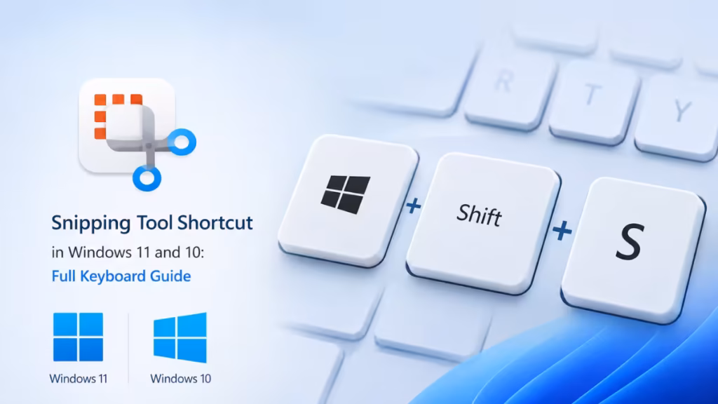 Snipping Tool shortcut