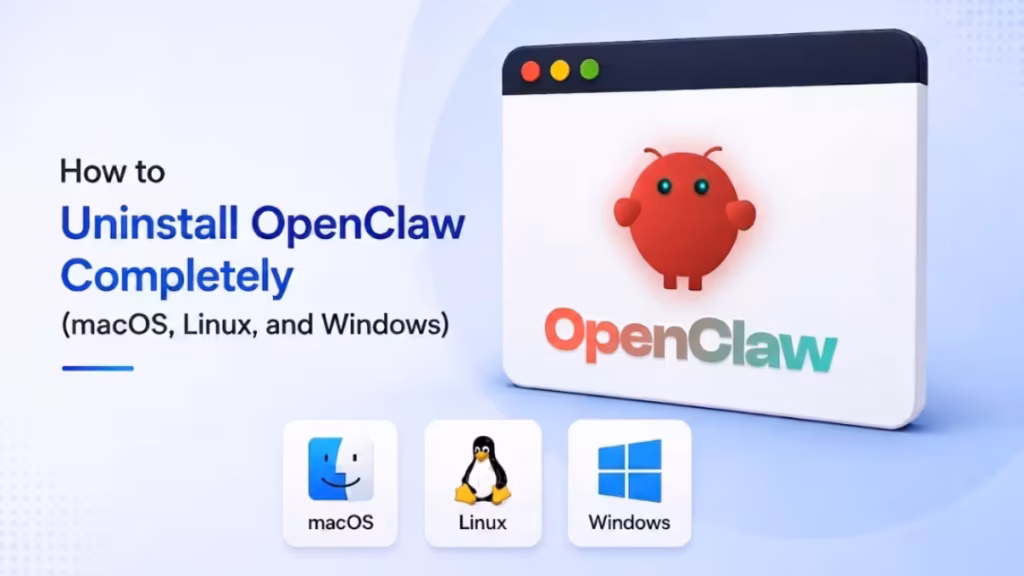 uninstall OpenClaw