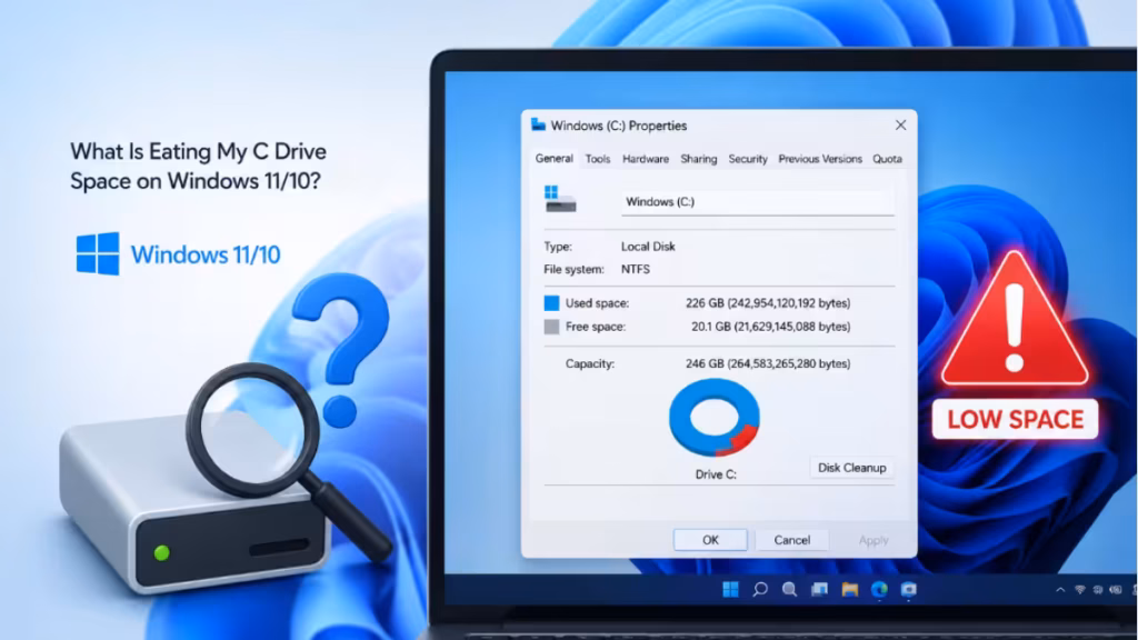 what is eating my c drive space