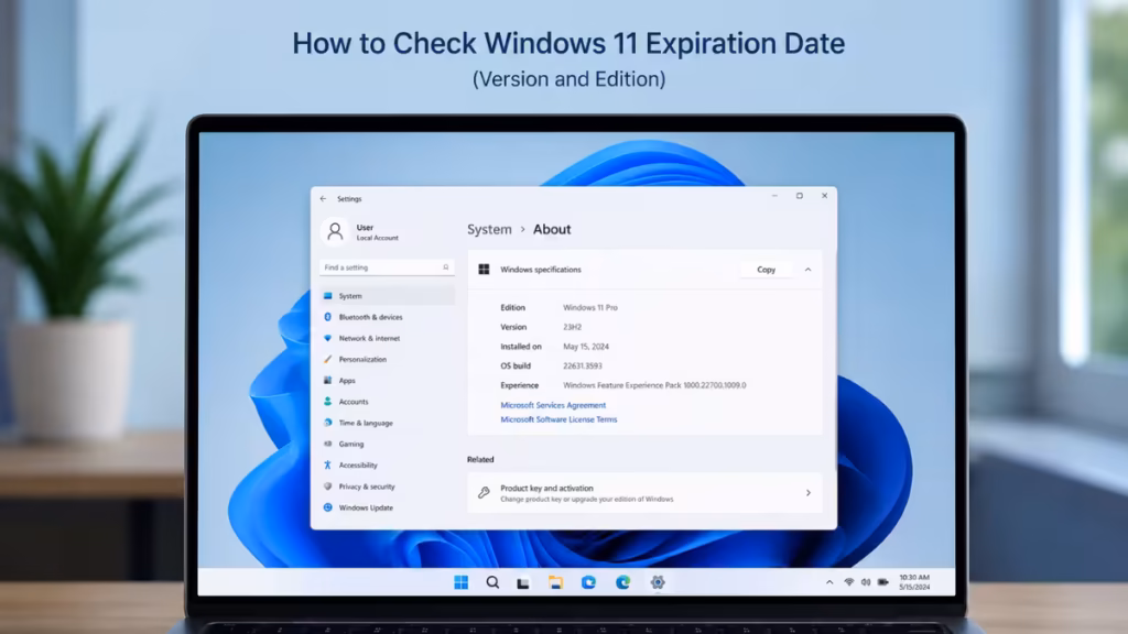 windows 11 expiration date
