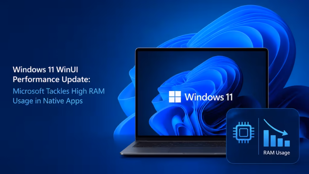 windows 11 winui performance update