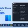 add multiple clocks windows 11
