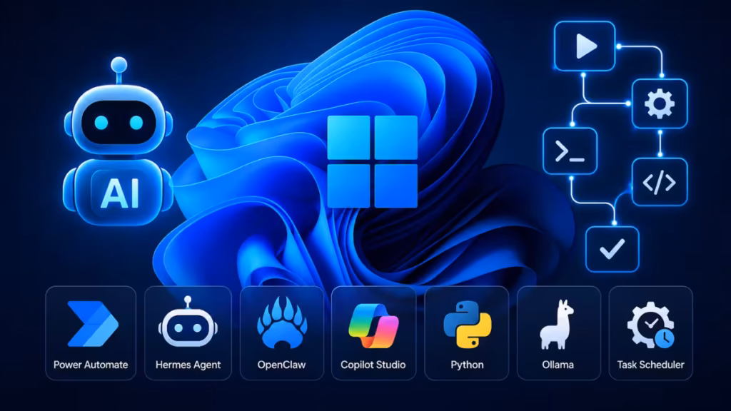 AI automation Windows 11