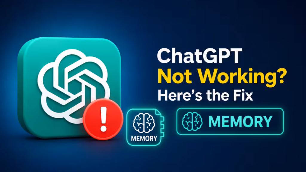 chatgpt memory not working
