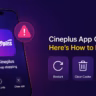 cineplus app crashing