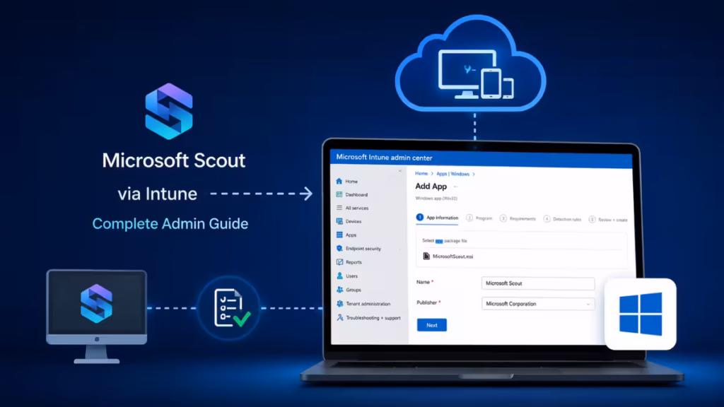 deploy Microsoft Scout via Intune