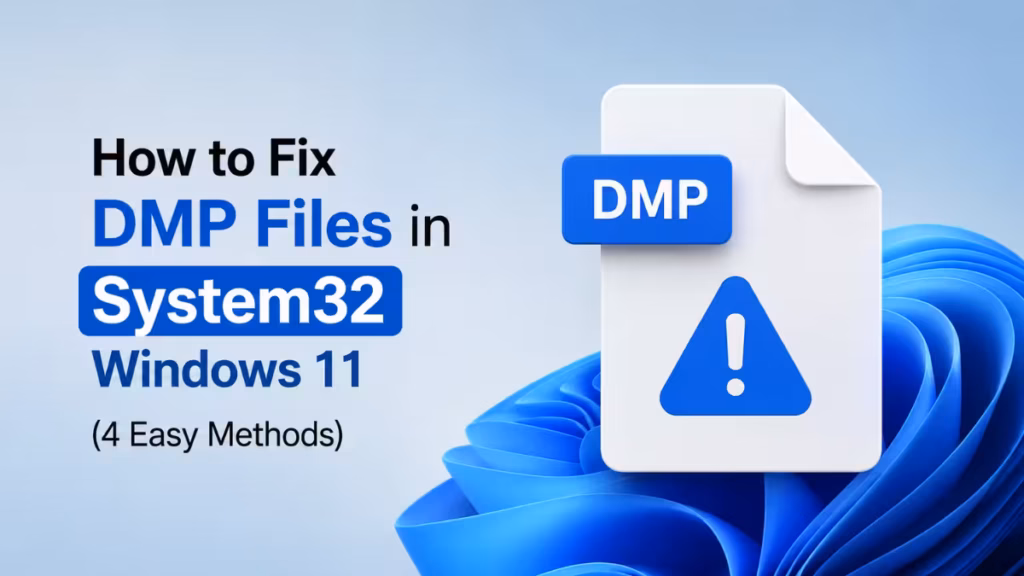 fix dmp files in system32 windows 11