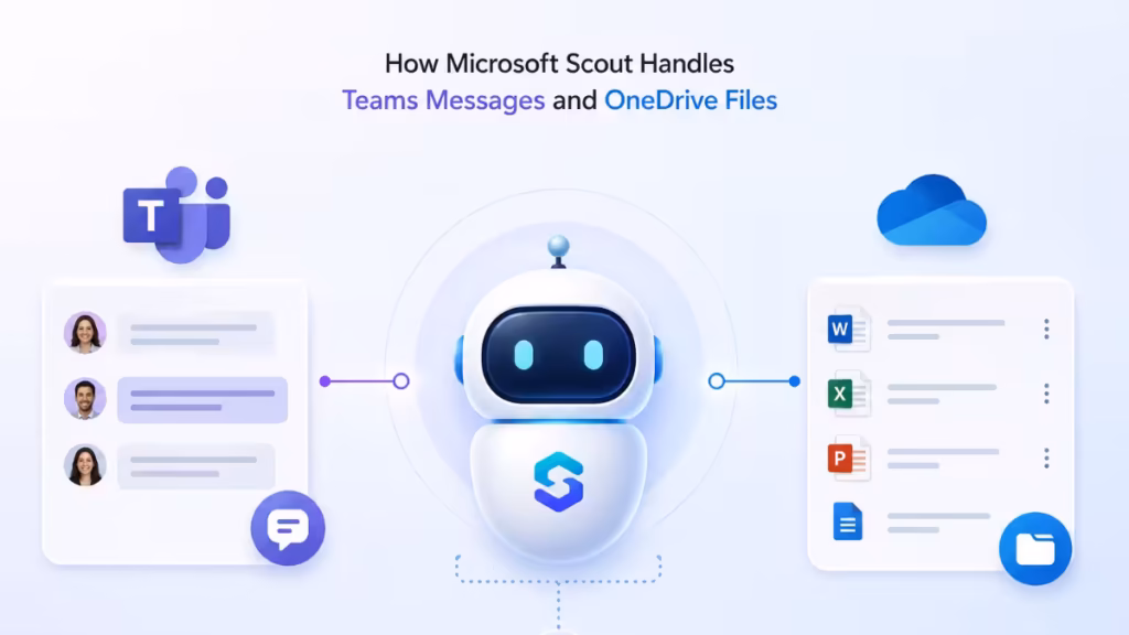 Microsoft Scout Teams and OneDrive
