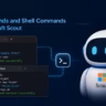run git and shell commands with Microsoft Scout