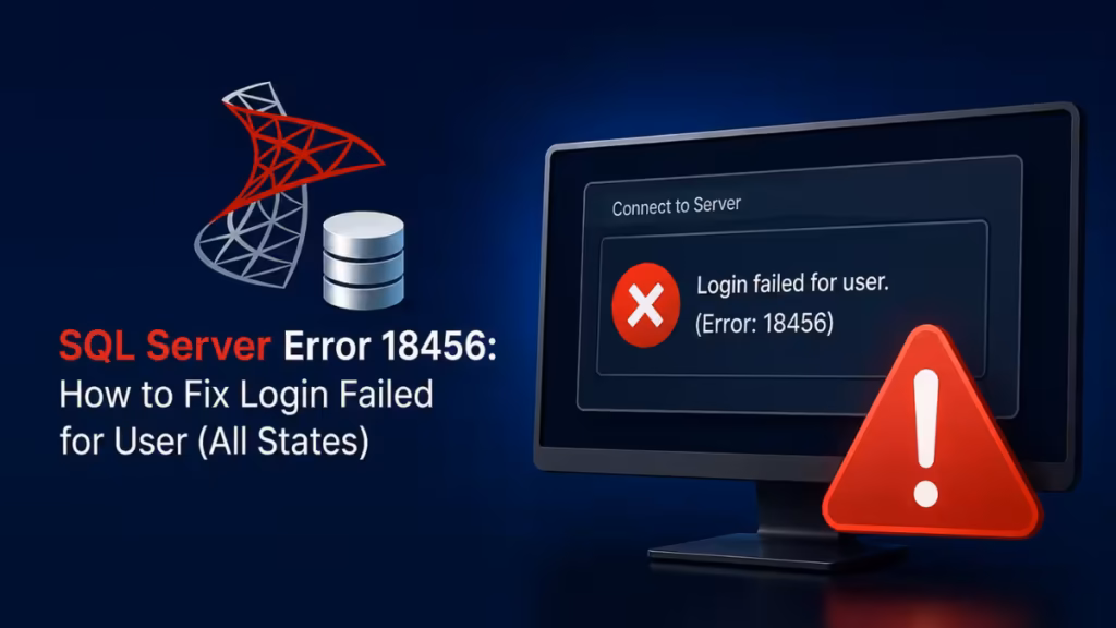 sql server error 18456