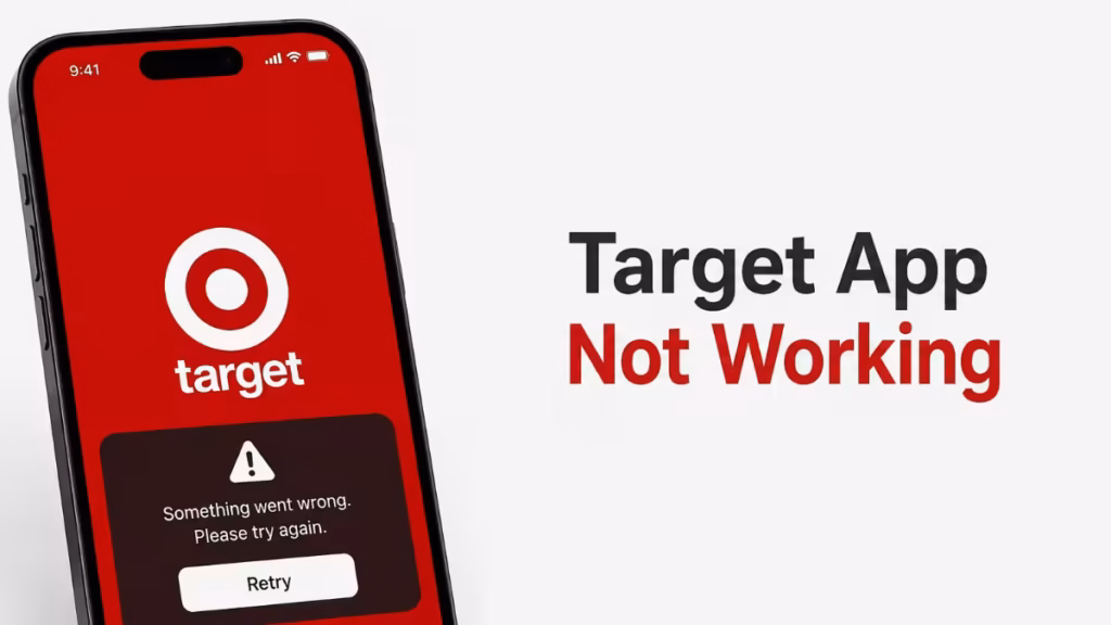 target app not working