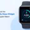apple watch daily steps widget