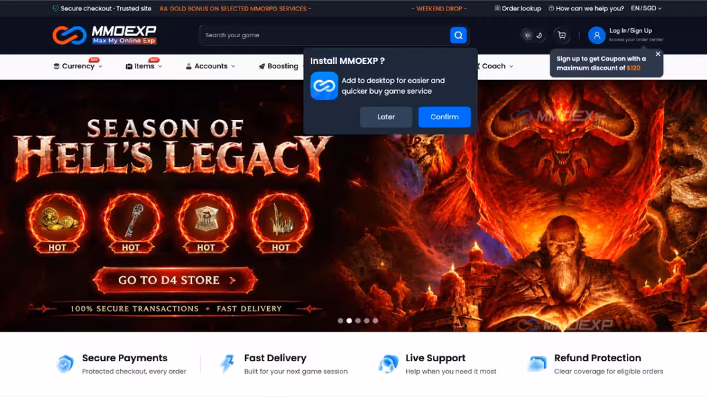 Manage In-Game Currency