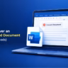 recover unsaved word document