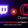 twitch not working on opera gx