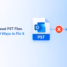 unable to upload PST files to OneDrive