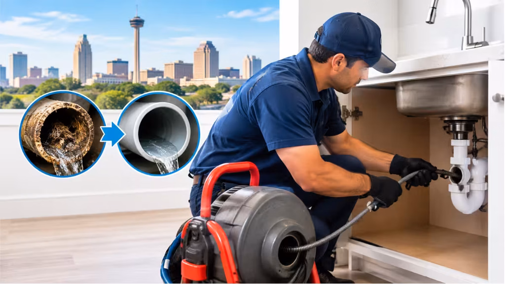 Drain Cleaning in San Antonio