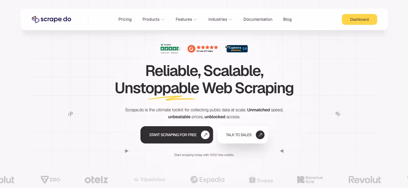 best web scraping API