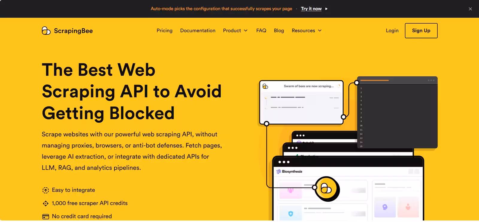 best web scraping API