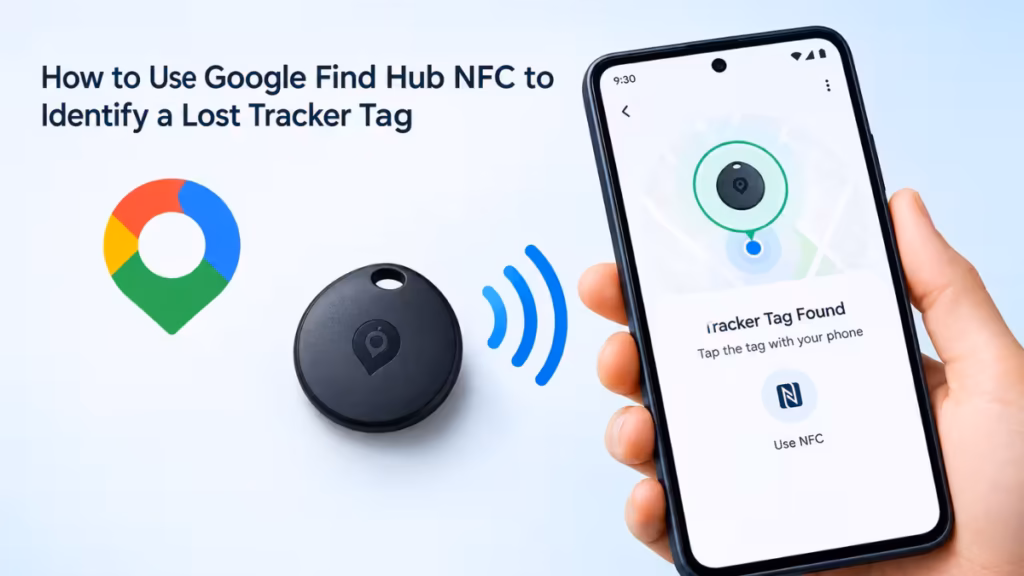 Google Find Hub NFC