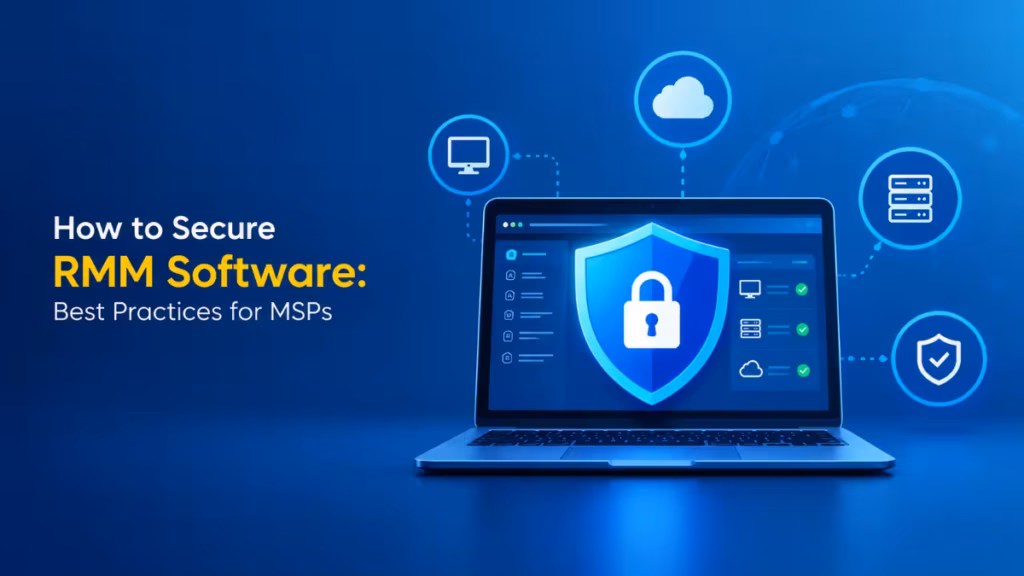 how to secure RMM software