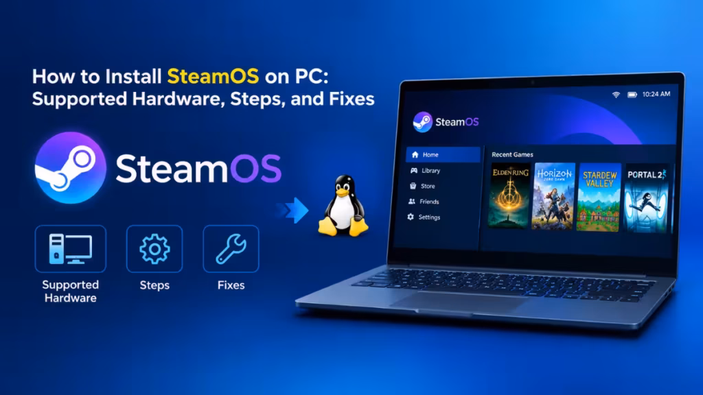 install SteamOS on PC