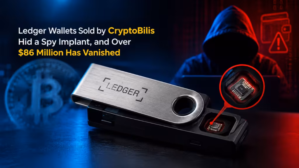 Ledger hardware implant