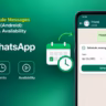schedule messages on WhatsApp