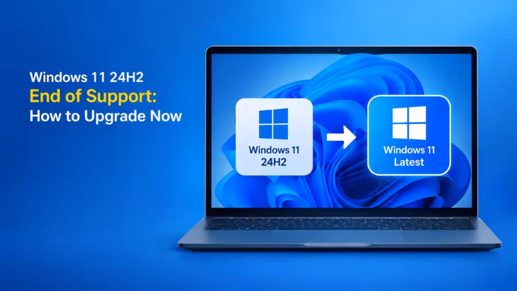 Windows 11 24H2 end of support